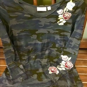 Belle by Kim Gravel Embroidered Top